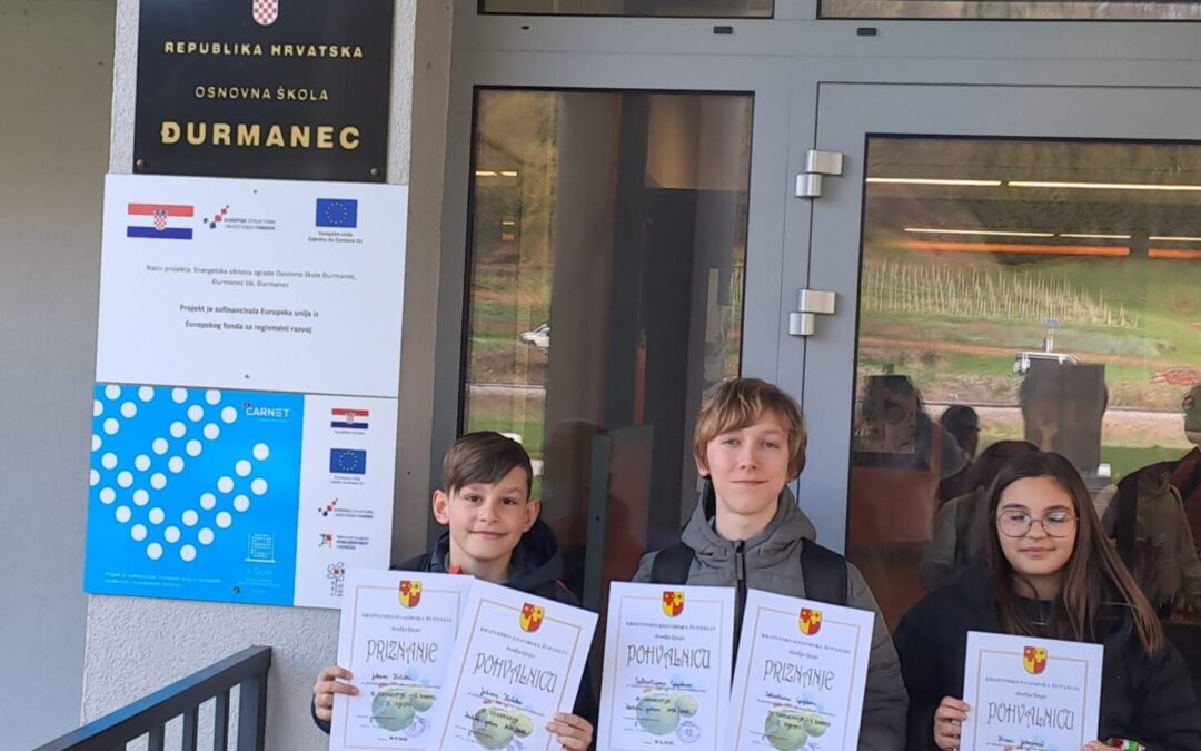 Drugi na županijskom natjecanju iz geografije