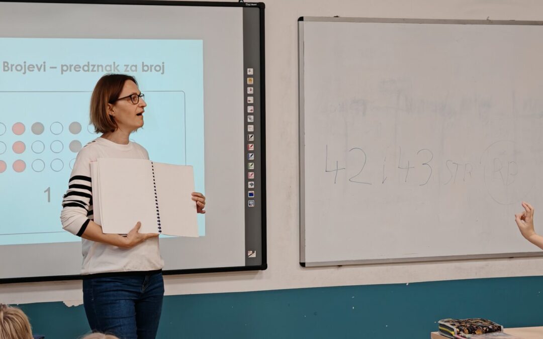 Svijet dodirom: Učenici 4. razreda OŠ Vladimir Bosnar učili Brajicu!