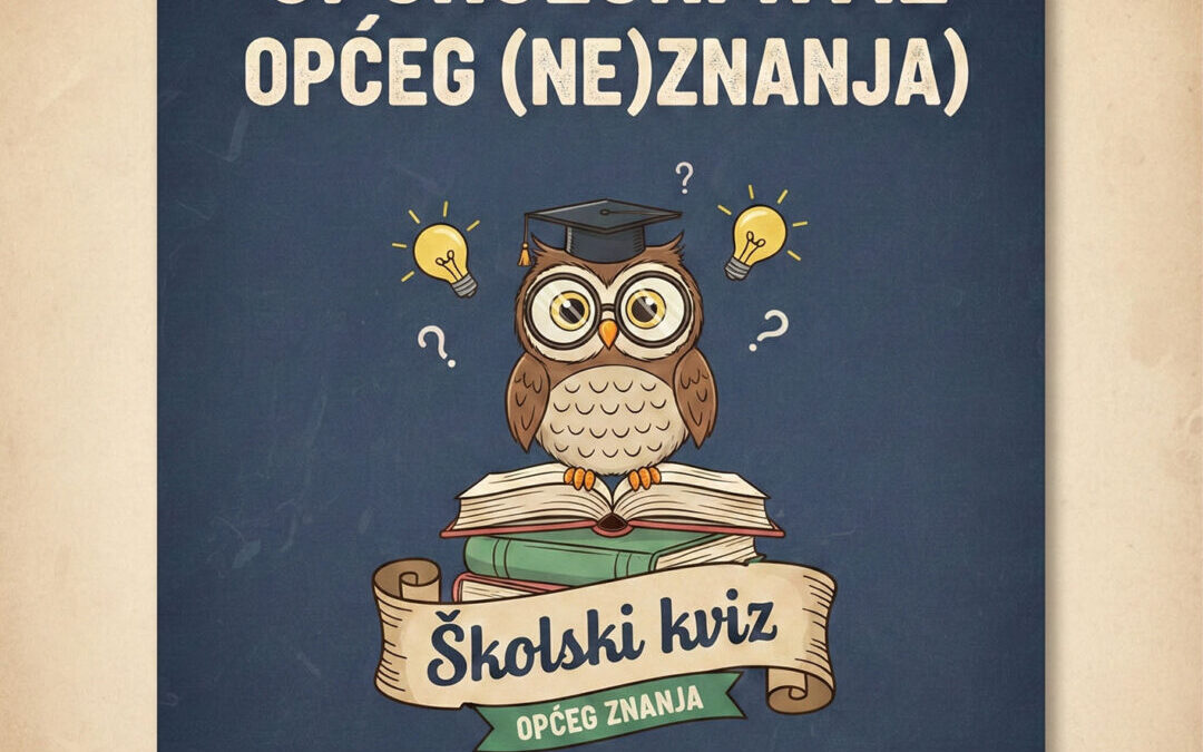 Napeto do samoga kraja: Održan 3. školski kviz znanja!