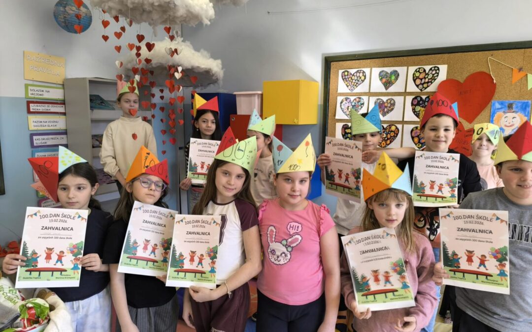 100. dan škole u 3. a