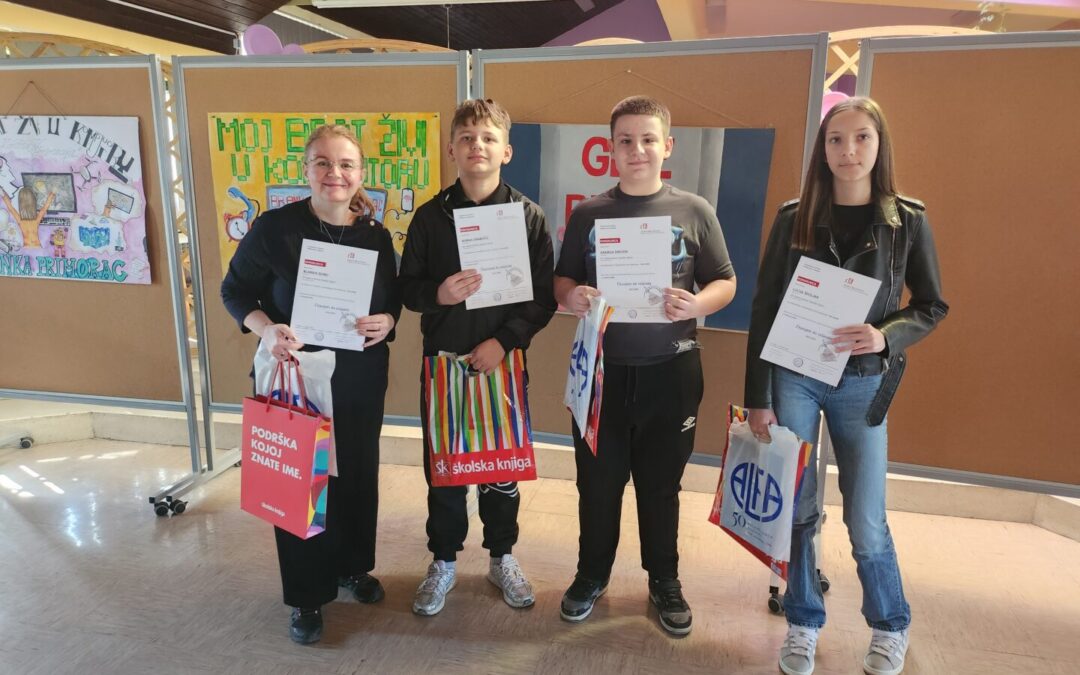 Županijska razina Natjecanja u znanju i kreativnosti “Čitanjem do zvijezda“