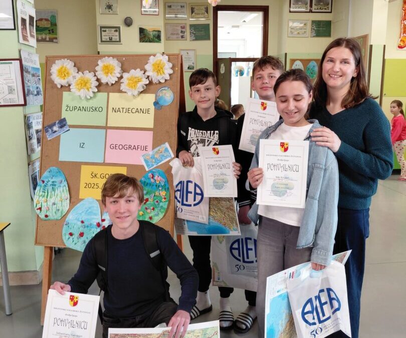 Županijski prvaci u geografiji