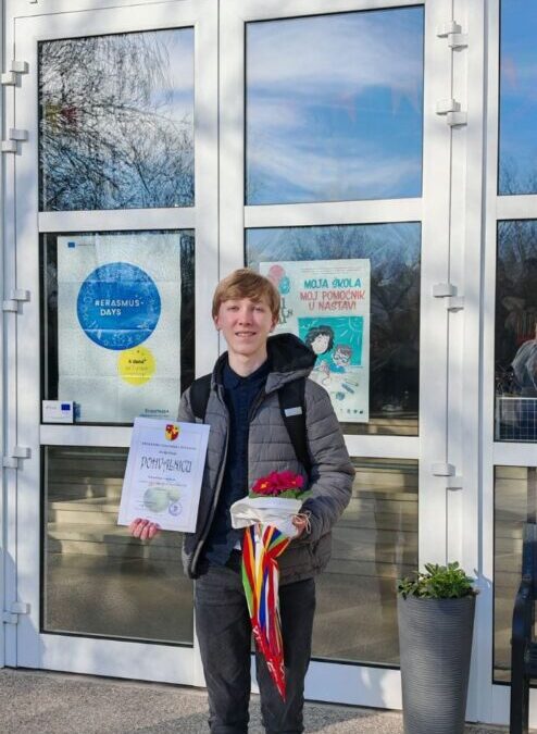 3. mjesto na županijskom Natjecanju iz biologije