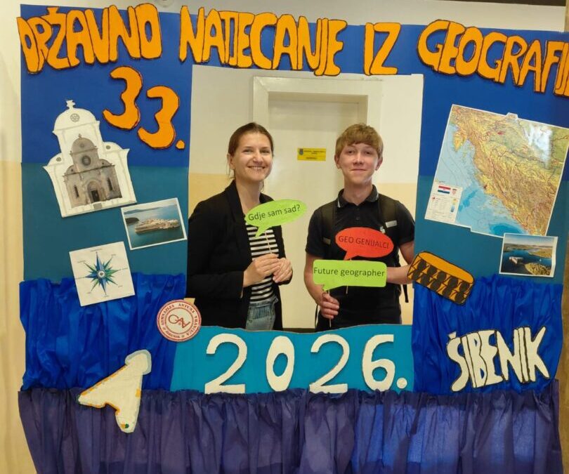 Sebastian Gajski – 5. mjesto na državnom Natjecanju iz geografije