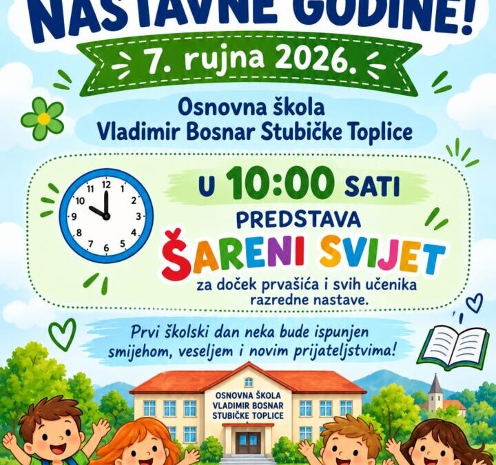 Nova školska godina – novi početak u našoj školi!